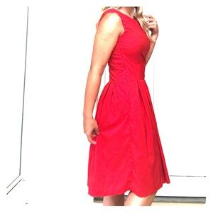 Red Midi Dress (XS)